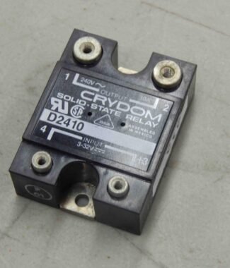 #232  LOT of 9  ​Crydom D2410 Solid State Relay INPUT 3-32VDC OUTPUT 240VAC 10A