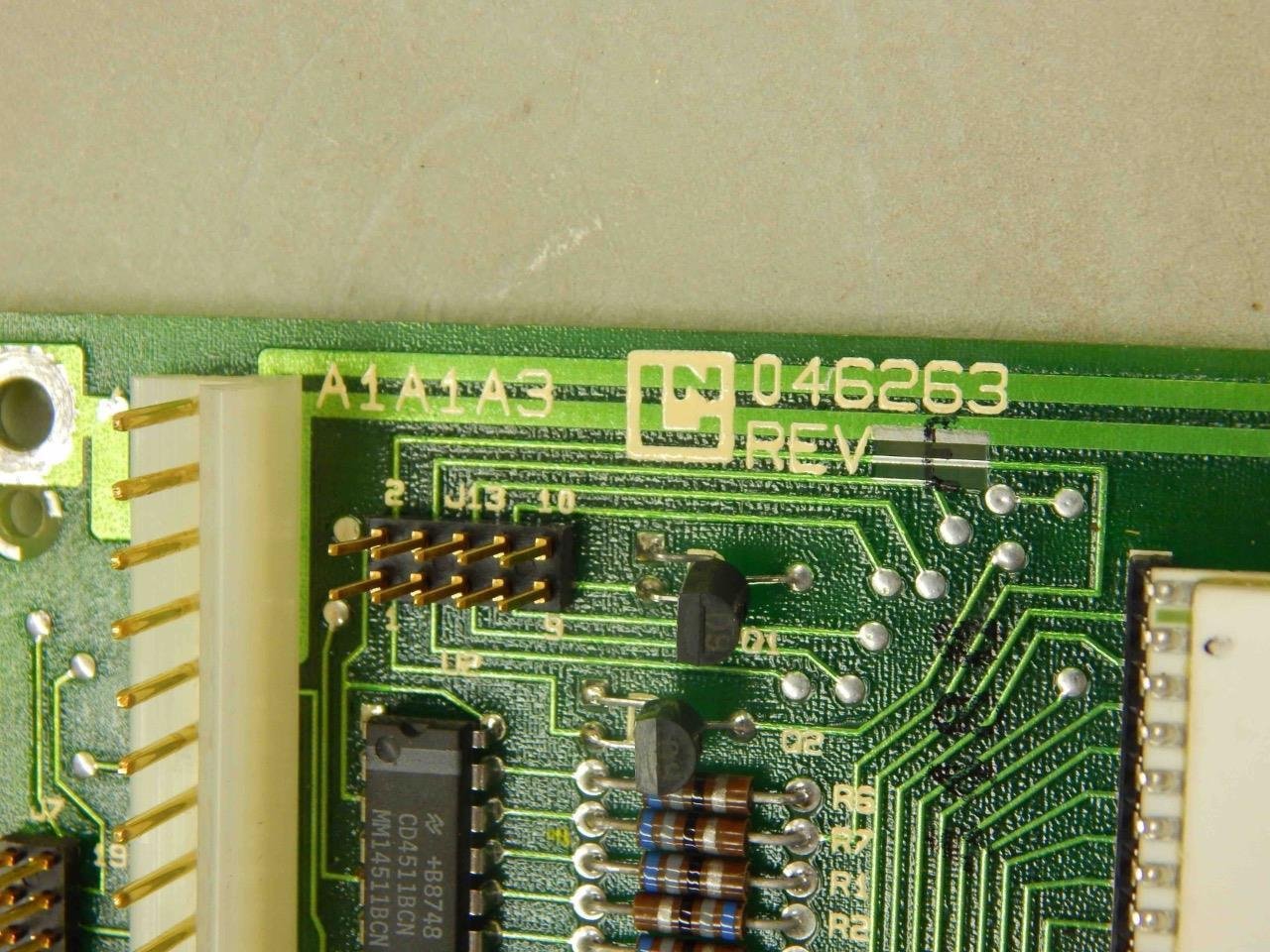 #337 Leeds & Northrup A1A1A3 046263 213-01283 PC Logic Board - Image 4