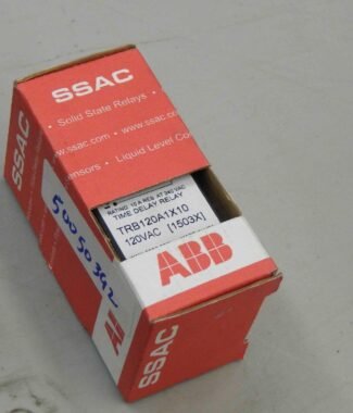 #385 ABB SSAC TRB120A1X10 Time Delay Relay 120Vac ​ NEW