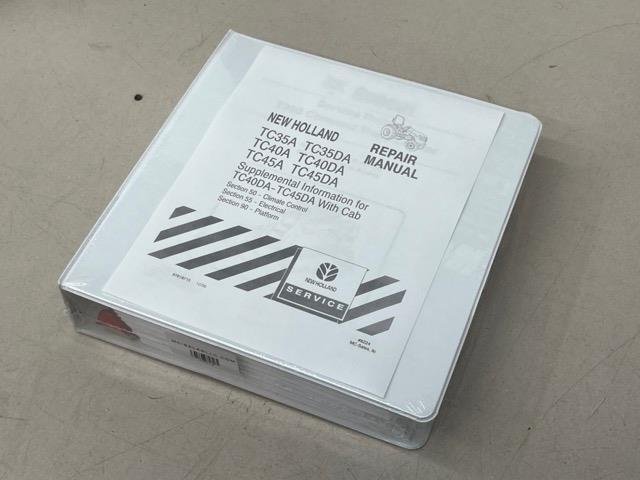 #6224 New Holland, TC35A, TC35DA, TC40A, TC40DA, TC45A, TC45DA, Service Manual