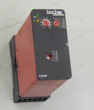 #701 Bircher TZMP24-48ACDC 0.1-1.0 Sec Time Delay Relay OBSOLETE