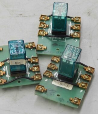 #973 LOT of 3 Reliance 51486-57 Relay Circuit Board Card Module