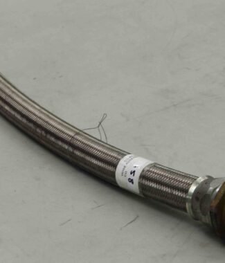 Aeroquip Stainless Braided Hose 26"L End to end 1-1/4" OD 2063227 29360607