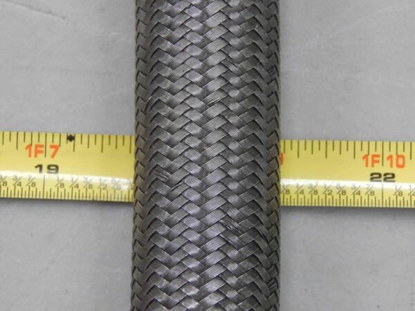 Aeroquip Stainless Braided Hose 26"L End to end 1-1/4" OD 2063227 29360607 - Image 8