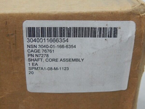 CE Niehoff N7278, 3040011666354, Core Assembly Shaft (Alt MPN 10505980) - Image 3