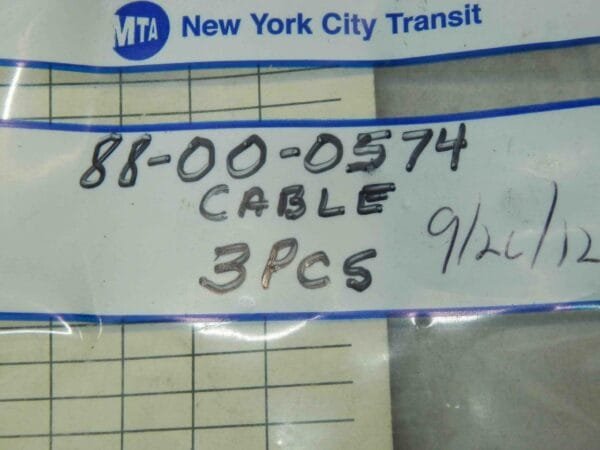 Luminator 88-00-0574, 504033-001 Cable (1 lot of 3) - Image 3