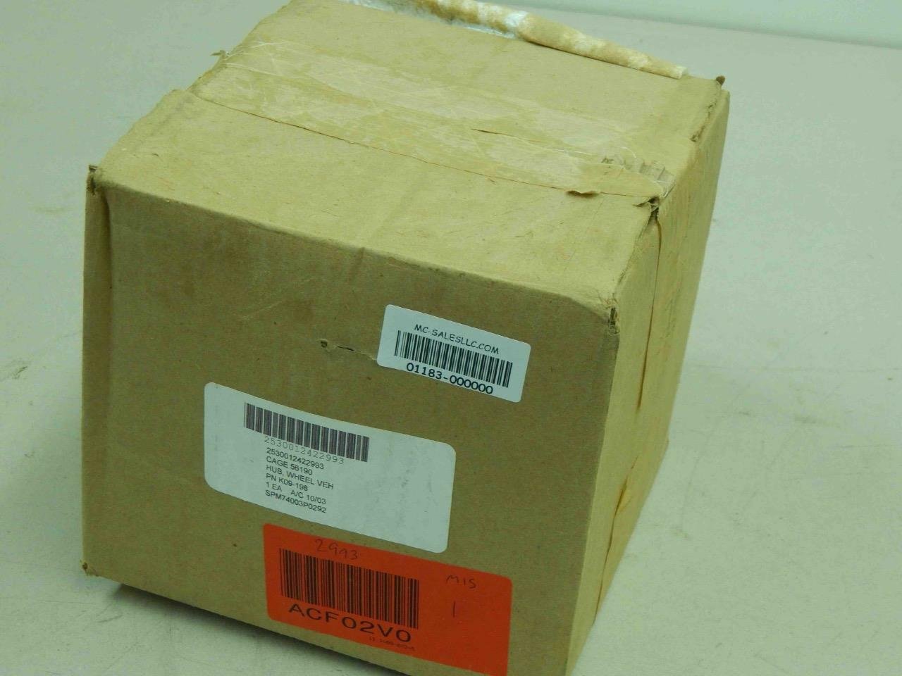 METADURE K09-198, 2530012422993 WHEEL HUB