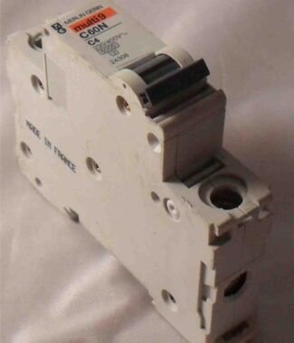 Merlin Gerin MG-24308 1-Pole Miniature Circuit Breaker  24308  230/400V C60N C4