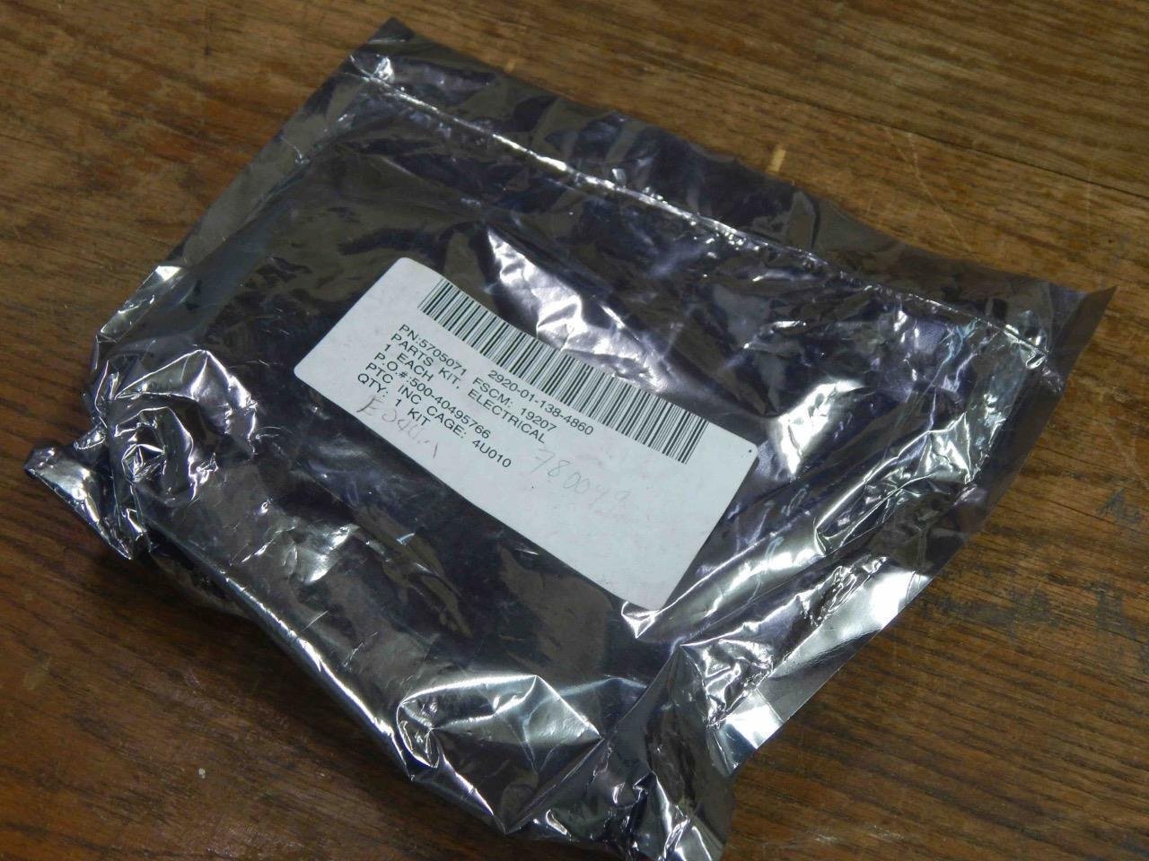 Military 5705071, 2920-01-138-4860, Electrical Engine Starter Parts Kit #109