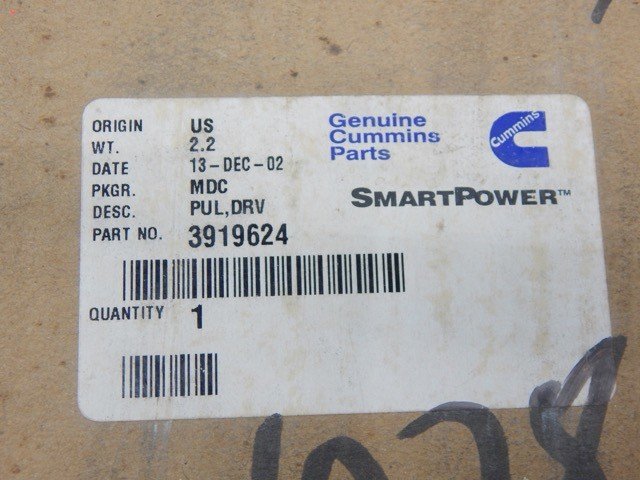 OEM Cummins 3919624 Accessory Drive Pulley - Image 3