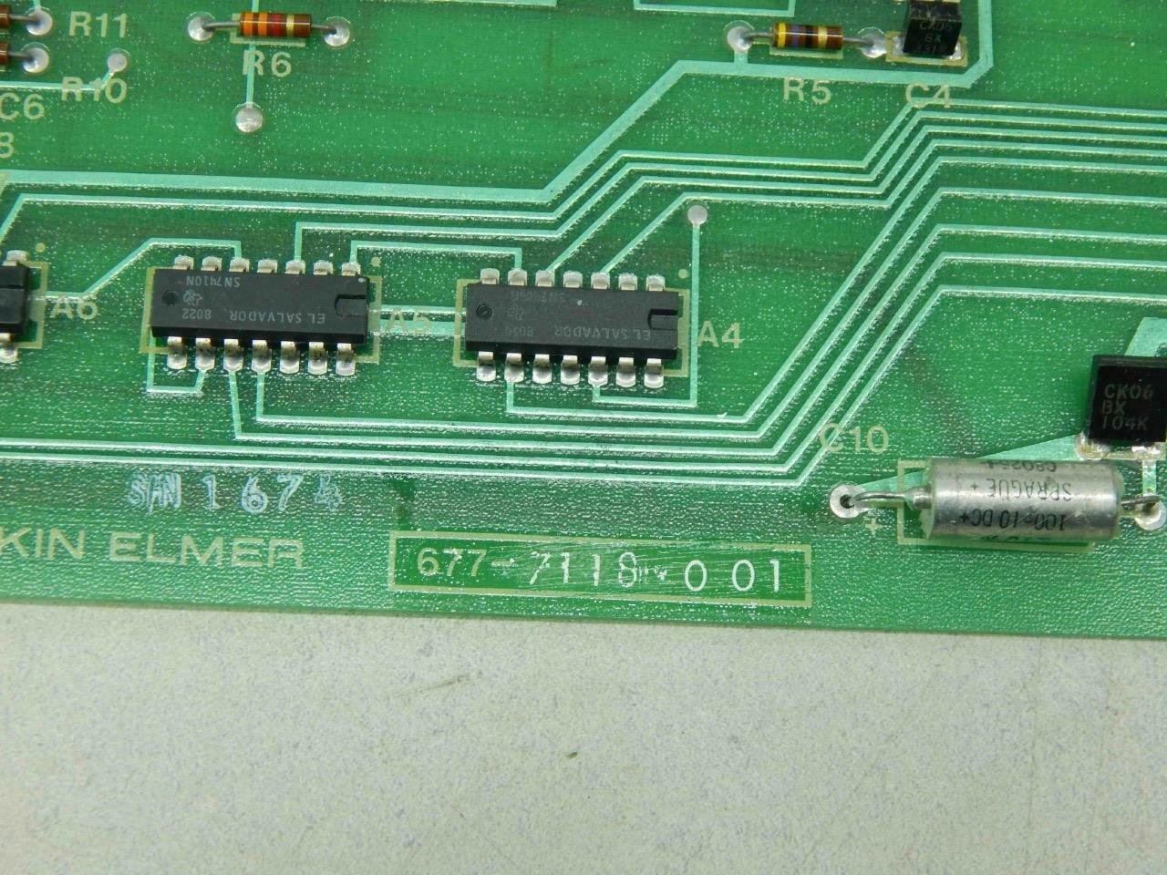 Perkin Elmer 677-7118-001 Circuit Board #01422 - Image 3
